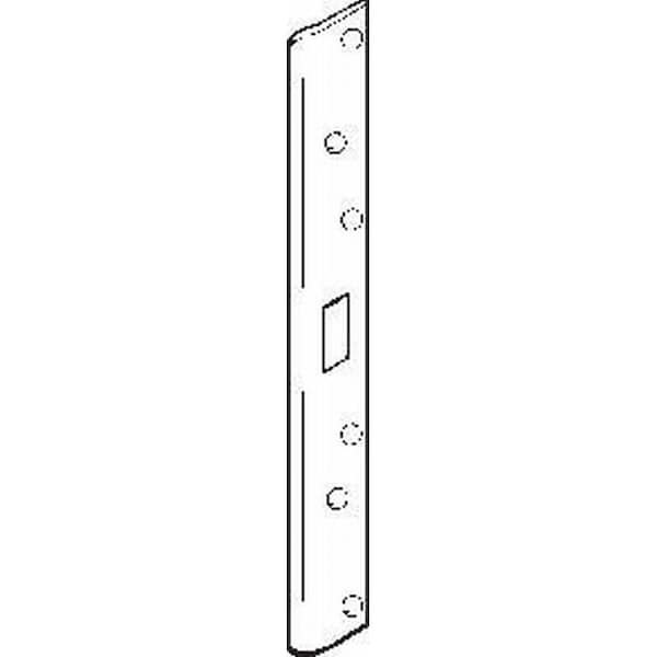1-3/4" x 18" Double Hole Strike for 3-5/8" and 4" Centers
